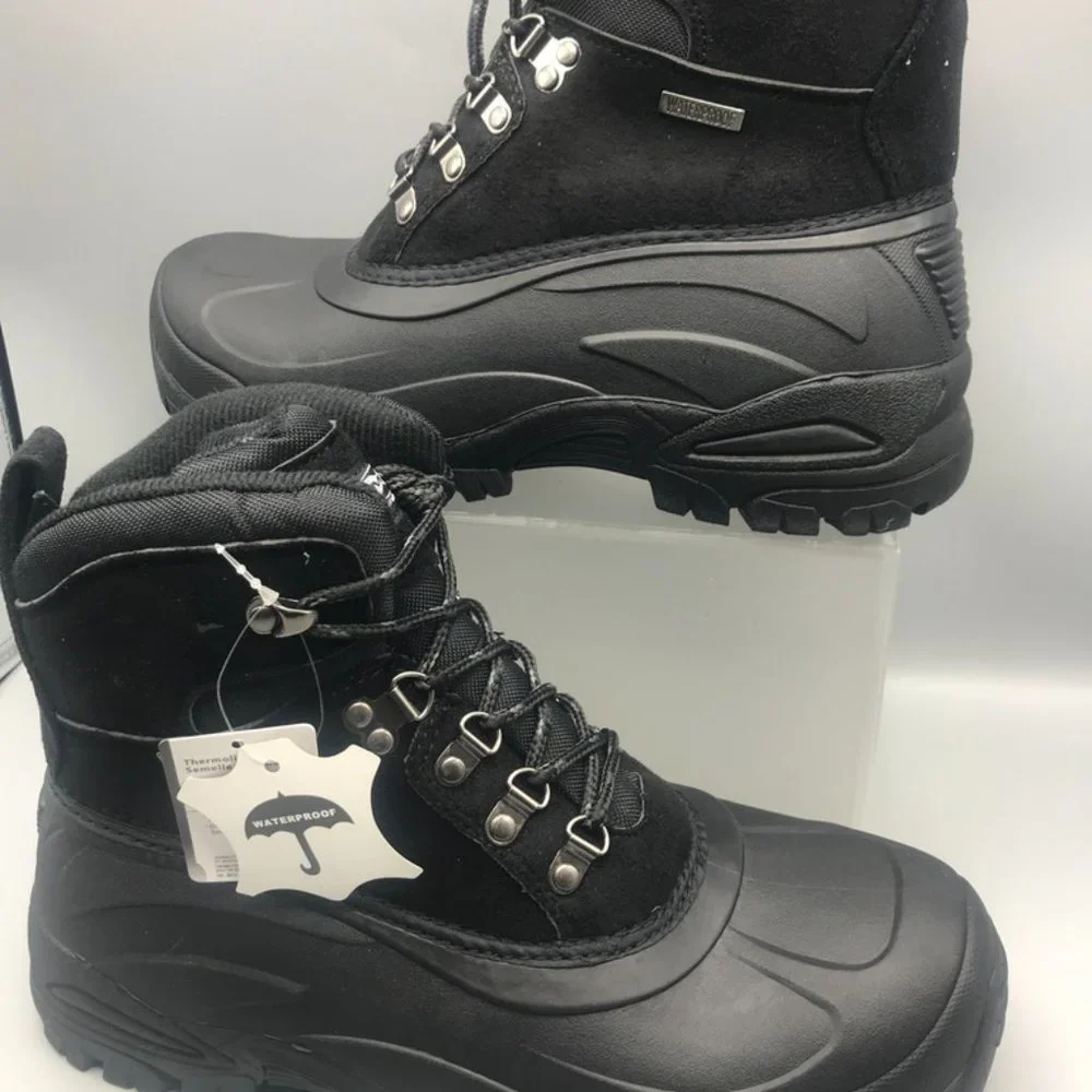 Waterproof Winter, Snow Men's 7 inch tall boots Comfortable warm insoles. Brand